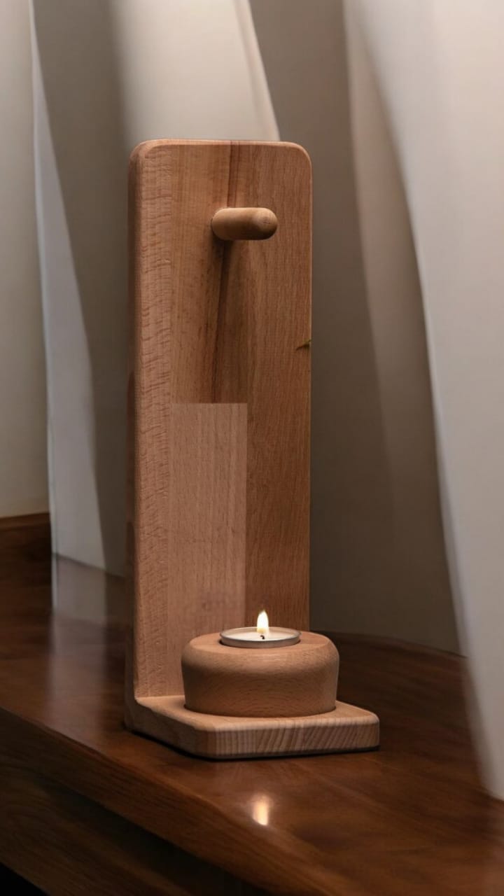 Incense & Candle Holder