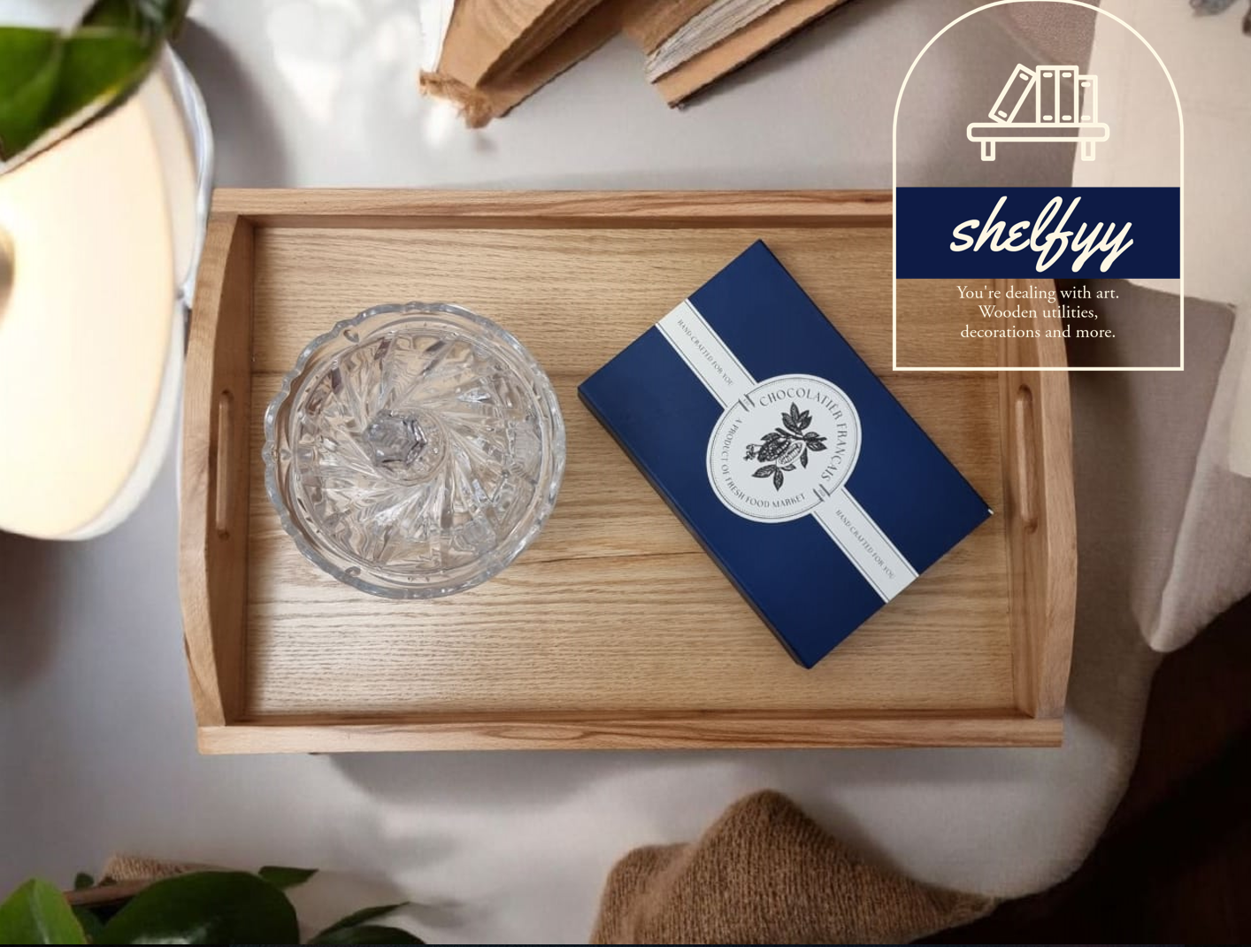 Gaint Living room trays set 3 Pcs