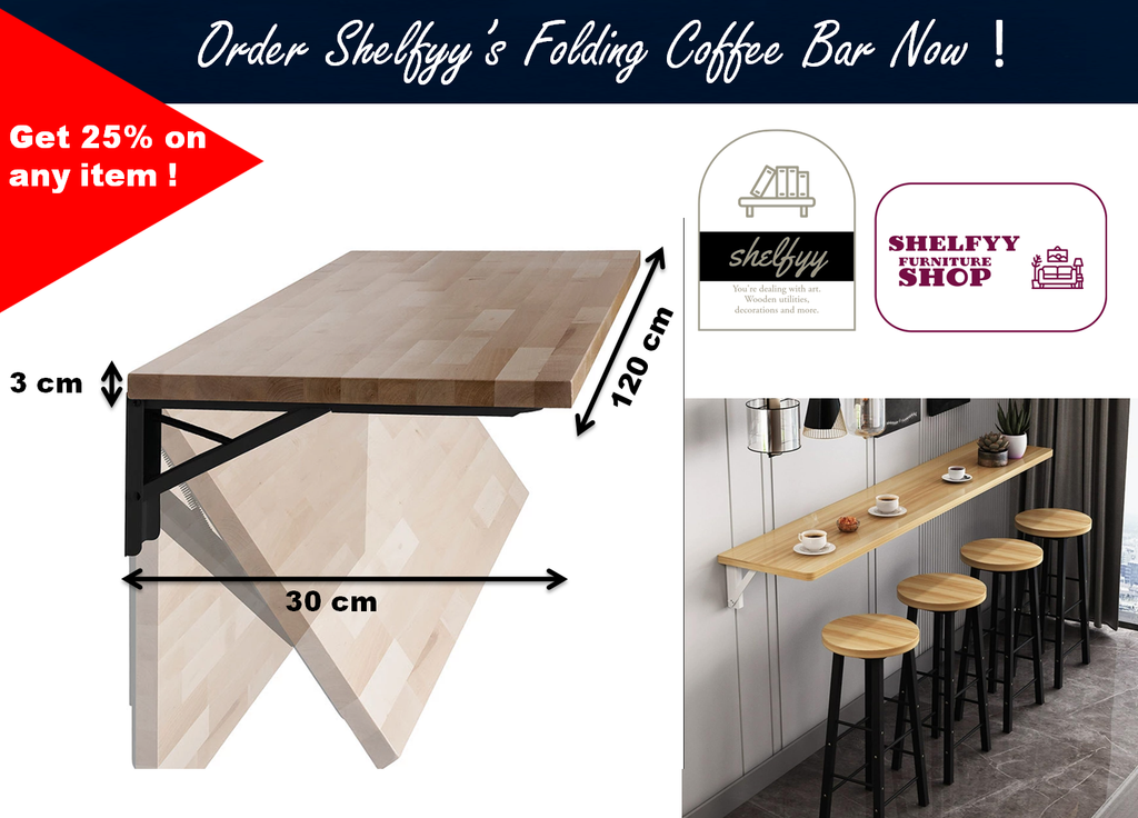 Shelfyy Folding Bar