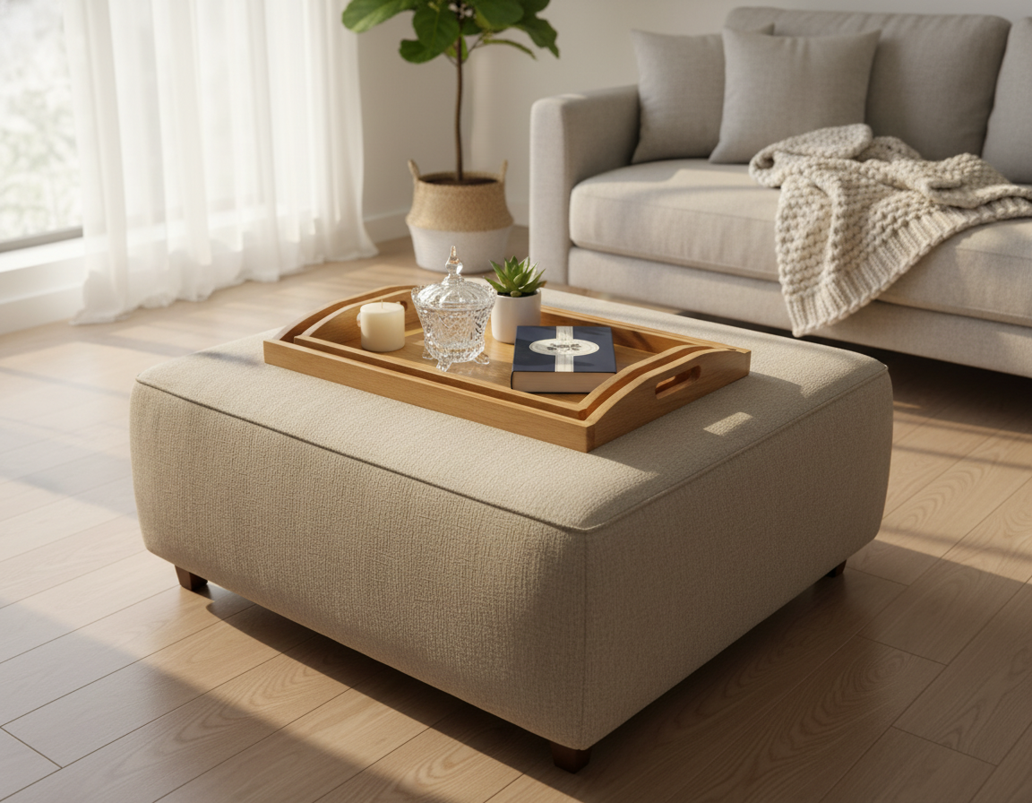 Gaint Living room trays set in styled living room