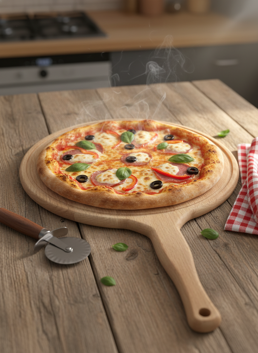 Pizza Tray size 20 with pizza